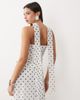 ASOS DESIGN ASOS DESIGN printed mesh bandeau top with scarf detail in polka dots - part of a set-Multi - 4