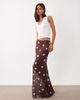 ASOS DESIGN ASOS DESIGN printed mesh sheer column maxi skirt in polka dots-Multi - 1