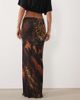 ASOS DESIGN ASOS DESIGN printed mesh skirt in tiger print - part of a set-Multi - 4