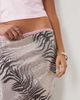 ASOS DESIGN ASOS DESIGN printed sequin peek a boo hem midi pencil skirt in zebra-Multi - 3