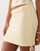 ASOS DESIGN ASOS DESIGN printed slinky skirt in lemon and blue polka dots - part of a set-Multi - 2