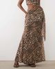 ASOS DESIGN ASOS DESIGN printed stretch chiffon maxi skirt in animal - part of a set-Multi - 2