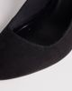 ASOS DESIGN ASOS DESIGN Priscilla round toe pumps in black suedette - 2