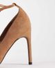 ASOS DESIGN ASOS DESIGN Priscilla round toe pumps in sand suedette-Brown - 2