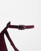 ASOS DESIGN ASOS DESIGN Progress stiletto pumps in burgundy suedette-RED - 3