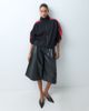 ASOS DESIGN ASOS DESIGN PU Longline culottes in black - 1