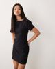 ASOS DESIGN ASOS DESIGN puff sleeve with pocket detail mini dress in black - 1