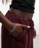 ASOS DESIGN ASOS DESIGN pull-on balloon pants in burgundy - part of a set-Red - 4