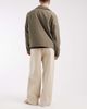 ASOS DESIGN ASOS DESIGN pull-on wide leg jeans in stone-Neutral - 3