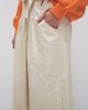 ASOS DESIGN ASOS DESIGN pull on barrel leg pants in cream-White - 3