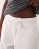 ASOS DESIGN ASOS DESIGN pull on barrel leg pants in white - 4