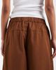 ASOS DESIGN ASOS DESIGN pull on barrel pants in chocolate-Brown - 4