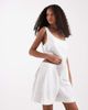 ASOS DESIGN ASOS DESIGN pull on linen shorts in white - 1
