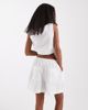 ASOS DESIGN ASOS DESIGN pull on linen shorts in white - 4