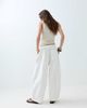 ASOS DESIGN ASOS DESIGN pull on tie waist pants in white - 3