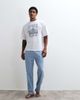 ASOS DESIGN ASOS DESIGN pyjama set with apres ski graphic in white - 1