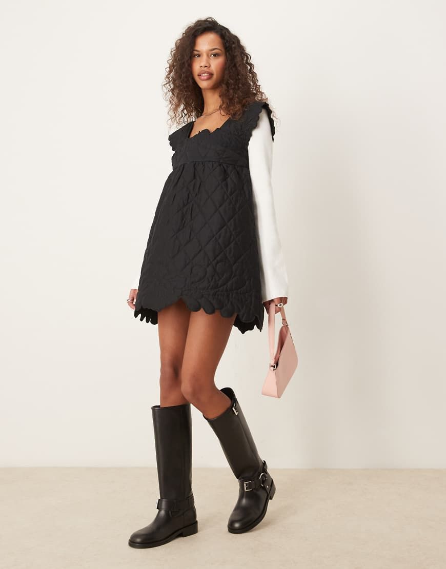 asos black smock dress DESIGN KissProm Sheath High Bateau FBSFormal22 Size:CUSTOM SIZE ONLY The ASOS DESIGN v