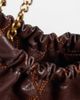 ASOS DESIGN ASOS DESIGN quilted tote bag with chain handle in chocolate-Brown - 3