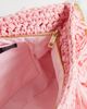 ASOS DESIGN ASOS DESIGN raffia tassel clutch bag in pink - 3