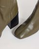 ASOS DESIGN ASOS DESIGN Raiden soft leather block heel ankle boots in olive-Green - 2