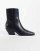 ASOS DESIGN ASOS DESIGN Raul heeled cowboy ankle boots in black - 2