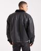 ASOS DESIGN ASOS DESIGN real leather coach jacket in black - 3