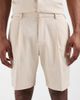ASOS DESIGN ASOS DESIGN regular dress shorts in stone seersucker - part of a set-Neutral - 4