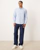 ASOS DESIGN ASOS DESIGN regular fit oxford shirt with chest embroidery in light blue - 2