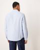 ASOS DESIGN ASOS DESIGN regular fit oxford shirt with chest embroidery in light blue - 3