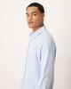 ASOS DESIGN ASOS DESIGN regular fit oxford shirt with chest embroidery in light blue - 4