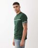 ASOS DESIGN ASOS DESIGN regular fit T-shirt with contrast in dark green - 1