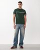 ASOS DESIGN ASOS DESIGN regular fit T-shirt with contrast in dark green - 2