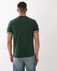 ASOS DESIGN ASOS DESIGN regular fit T-shirt with contrast in dark green - 4