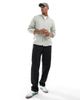 ASOS DESIGN ASOS DESIGN regular stretch oxford shirt in light green - 4