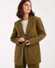 ASOS DESIGN ASOS DESIGN relaxed blazer in khaki-Green - 1