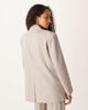 ASOS DESIGN ASOS DESIGN relaxed blazer in taupe stripe - part of a set-Brown - 2