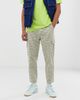 ASOS DESIGN ASOS DESIGN relaxed cargo trousers in seersucker check-Green - 1