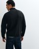 ASOS DESIGN ASOS DESIGN relaxed compact knit half zip in black - 3