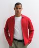 ASOS DESIGN ASOS DESIGN relaxed compact knit overshirt in red-Blue - 1