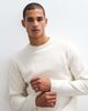 ASOS DESIGN ASOS DESIGN relaxed compact knit sweater in ecru-White - 1