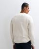 ASOS DESIGN ASOS DESIGN relaxed compact knit sweater in ecru-White - 2