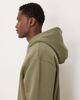 ASOS DESIGN ASOS DESIGN relaxed fit hoodie with chest print in dusty olive - part of a set-Green - 4