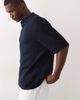 ASOS DESIGN ASOS DESIGN relaxed knit button through in navy - 4