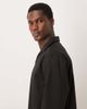 ASOS DESIGN ASOS DESIGN relaxed poplin v-neck over the head shirt in black - 4
