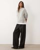 ASOS DESIGN ASOS DESIGN relaxed sweater with side split detail in gray - 2