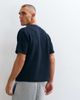 ASOS DESIGN ASOS DESIGN relaxed T-shirt with collegiate graphic in navy - 3
