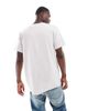 ASOS DESIGN ASOS DESIGN relaxed t-shirt with sports graphic front print in iced gray - 2