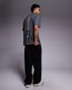 ASOS DESIGN ASOS DESIGN relaxed t-shirt with text and emblem spine graphics in dark gray - 2