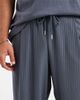 ASOS DESIGN ASOS DESIGN relaxed taper pleated sweatpants in blue-Gray - 2