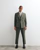ASOS DESIGN ASOS DESIGN relaxed tapered fit suit pants in olive green - 1